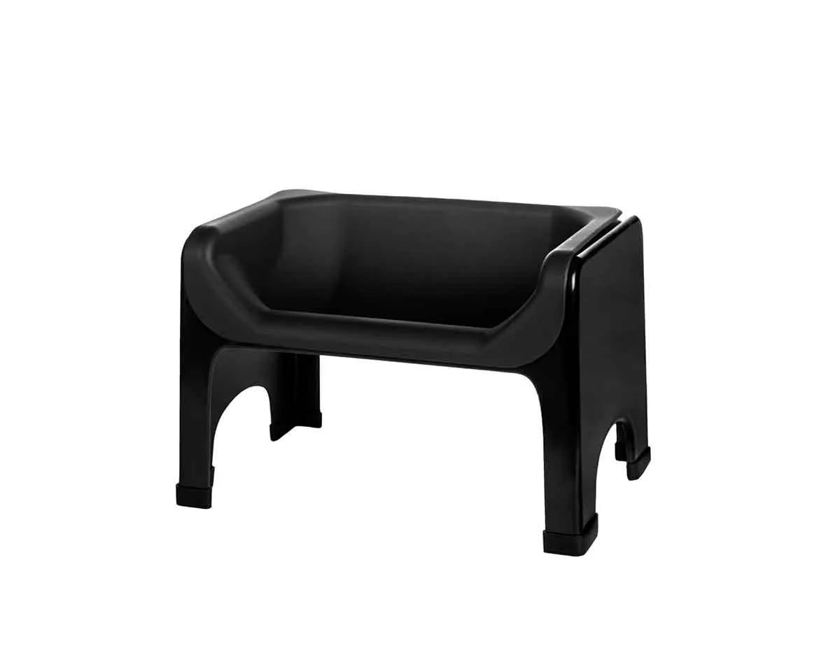 fluff-trough-dog-bowl-silicone-insert-set-black