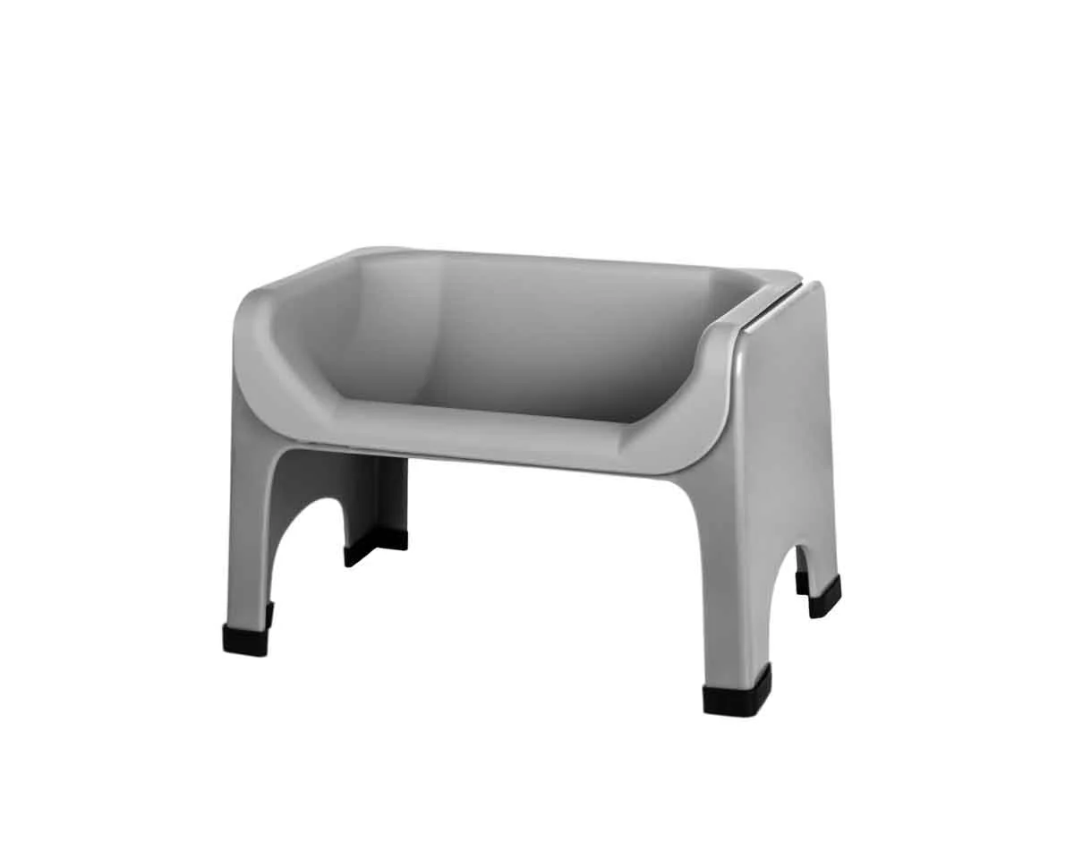 fluff-trough-dog-bowl-silicone-insert-set-grey